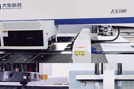 转塔冲床工作视频