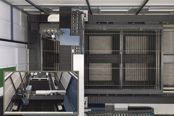 激光横梁速度展示(上帝视角)