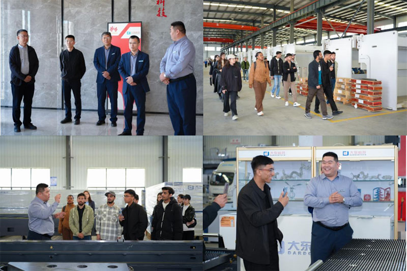 智造零距离 共话新未来——青岛大东科技接待青岛理工大学国际教育学院师生一行